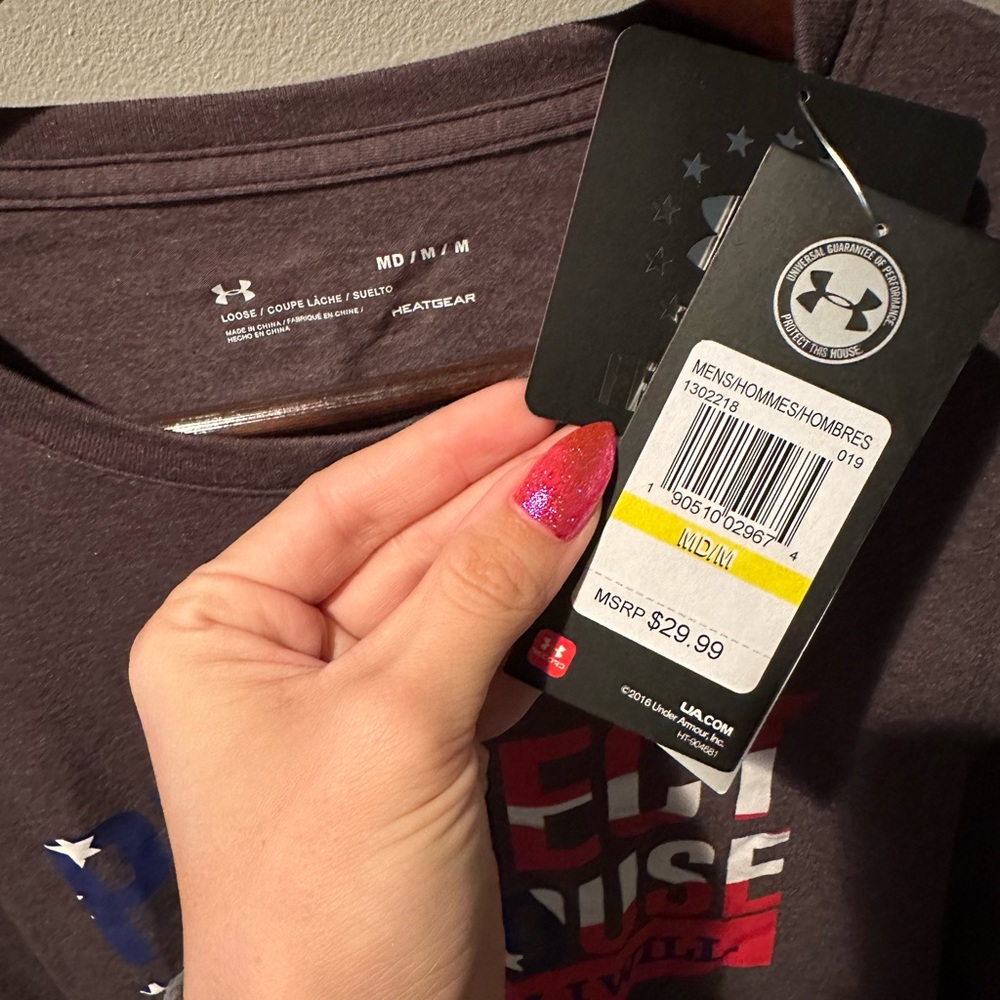 Men’s under armor long sleeve NWT - Picture 2 of 4